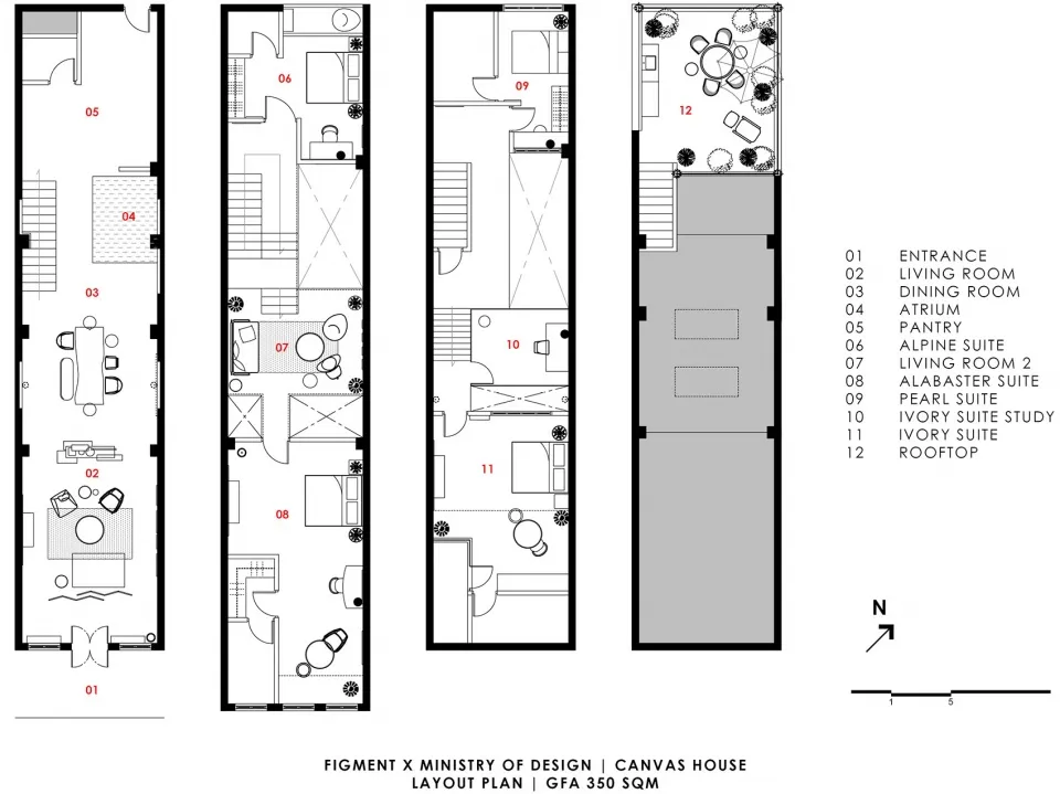 350㎡新加坡纯白住宅 Ministry of Design
