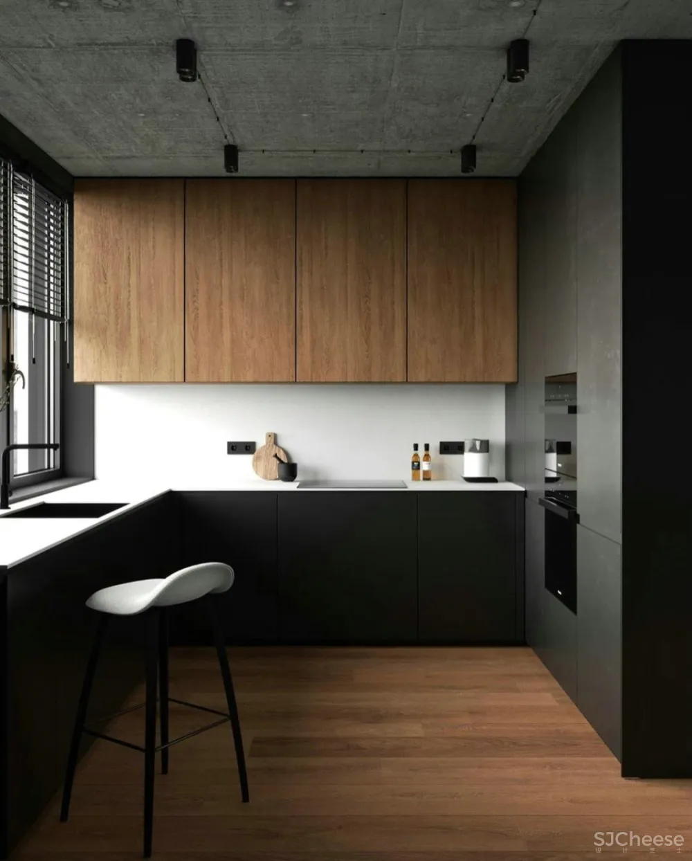 北欧居所遇上工业元素的精致美，随性的家