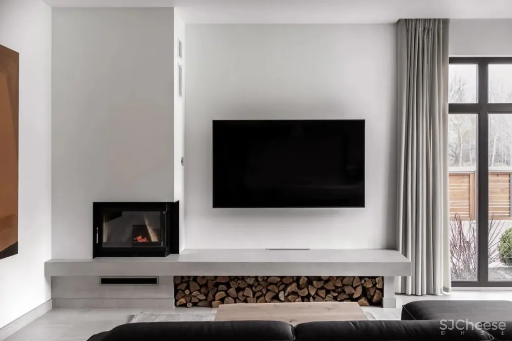 极简白 原木,越简洁,越有气质!