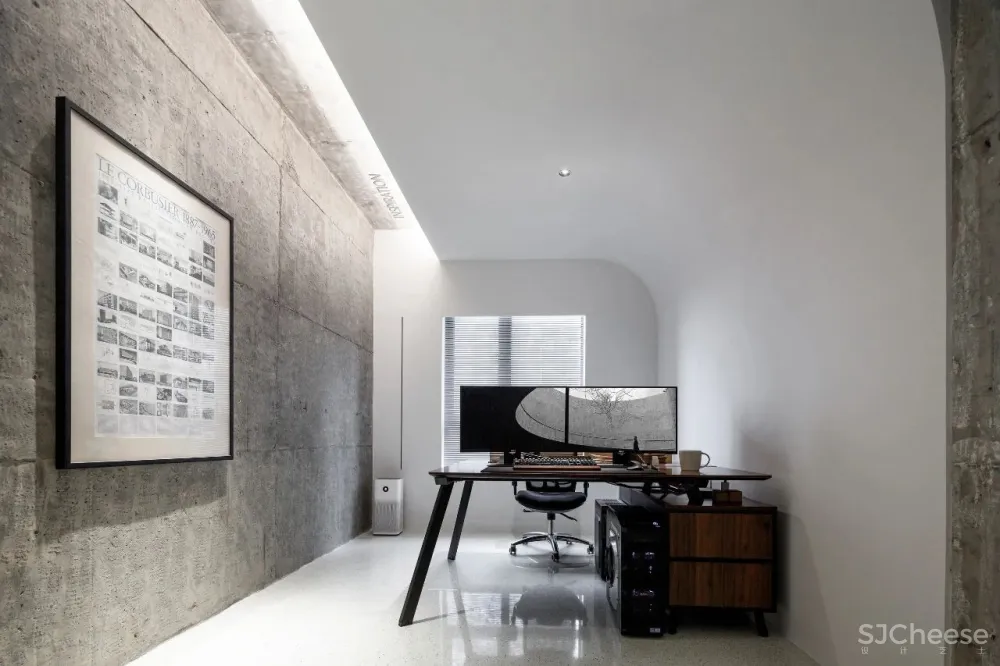 朴开十向办公室,用几何形状构建空间秩序 朴开十向