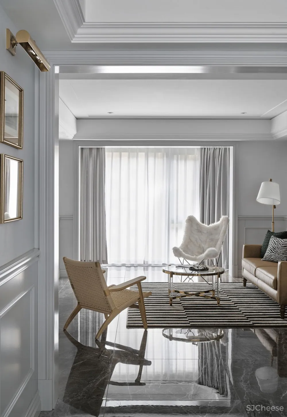 烘培主播的166m²“活该”让人羡慕,轻奢又大气 GHB Interior Design