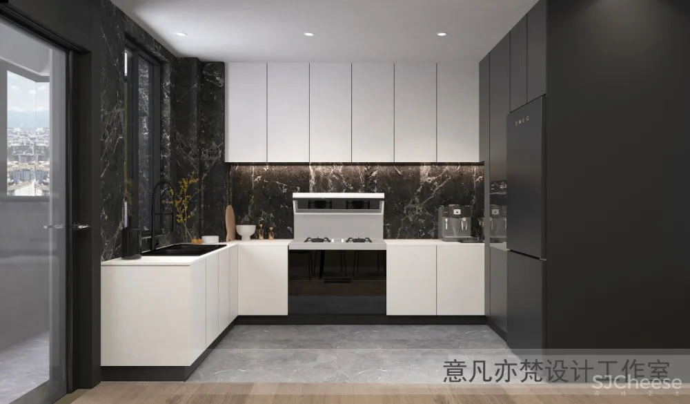 首发 | 高级黑+木纹质感,极简设计的新境界!【意凡亦梵新作】