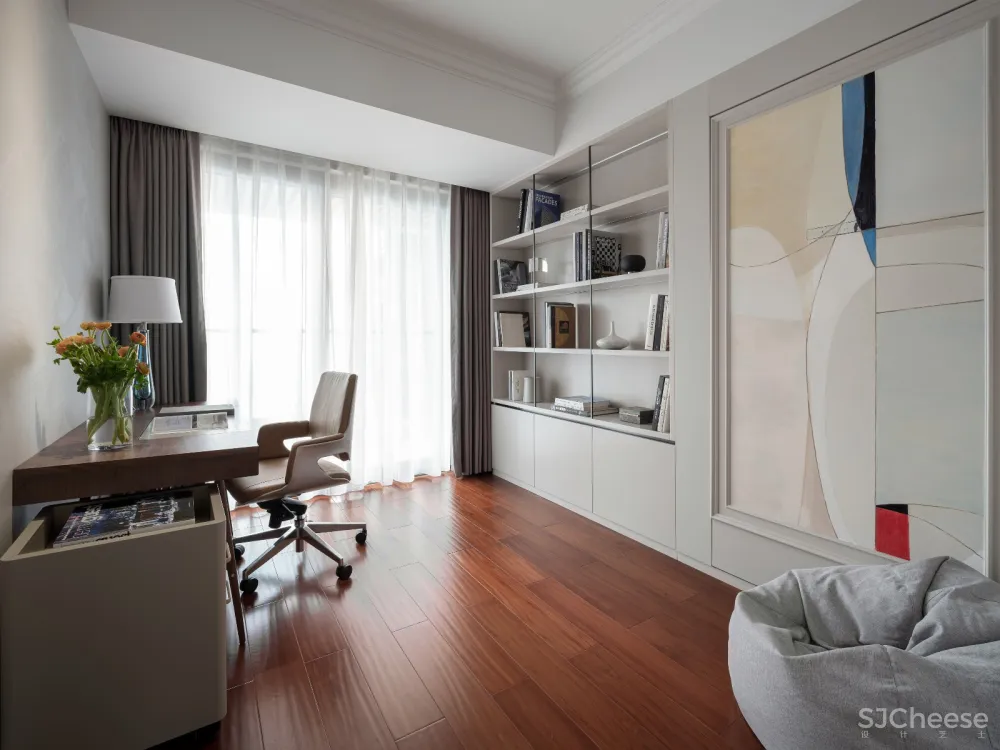 175㎡现代轻奢风样板间,素雅精致的艺术内核! 鸿艺源设计