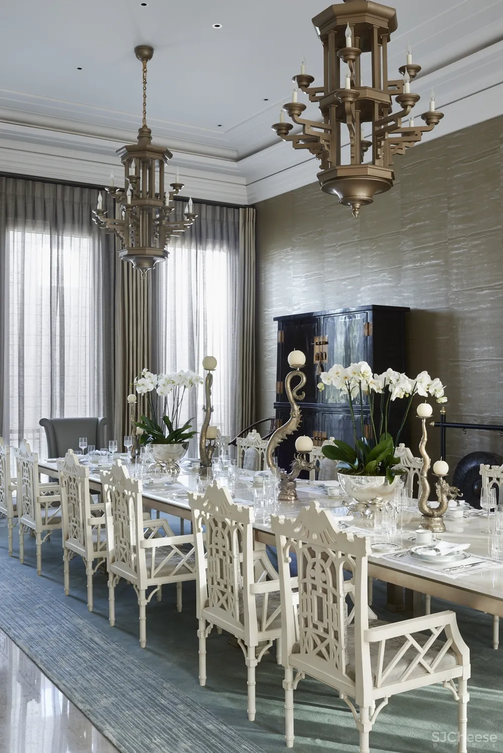 Katharine Pooley | Kuwait Villa , 现代奢华的别致空间