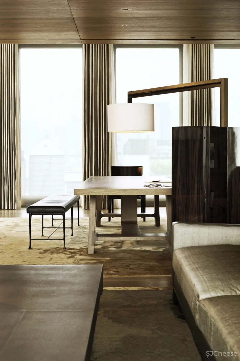 Christian Liaigre &John Pawson | Edition创始人Ian Schrager的顶层公寓