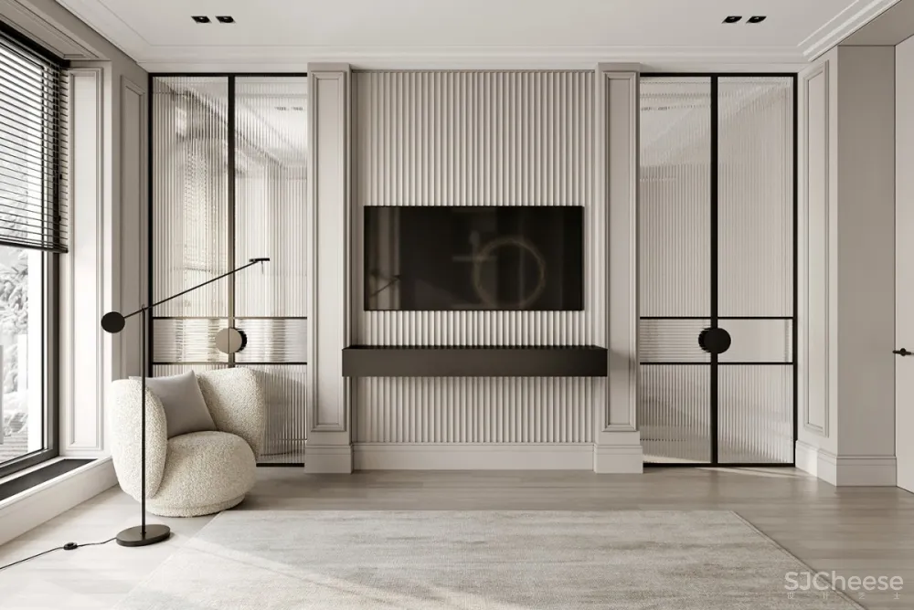 Quadro Room | Park Avenue , 丰富的建筑体系