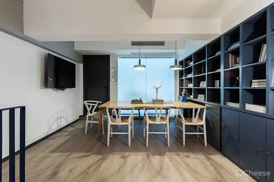 借由色彩和几何美学,构建风格多元化的设计工作室 成都锦上空间装饰设计公司