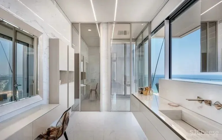 370㎡ 奢华顶层, 细部让空间更奢华 Yael Gal