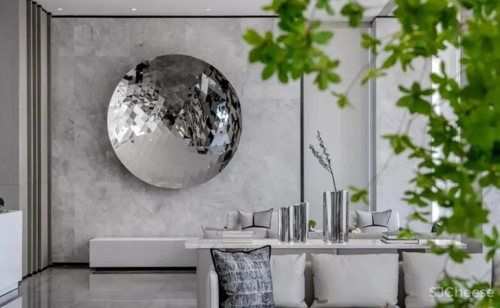 简素平和，光之艺术语境 大伟设计