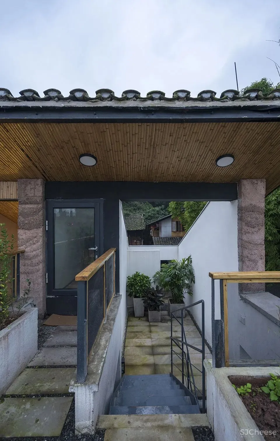 330㎡刘家山舍,用多变的“山”迎合人的复杂需求 刘九三