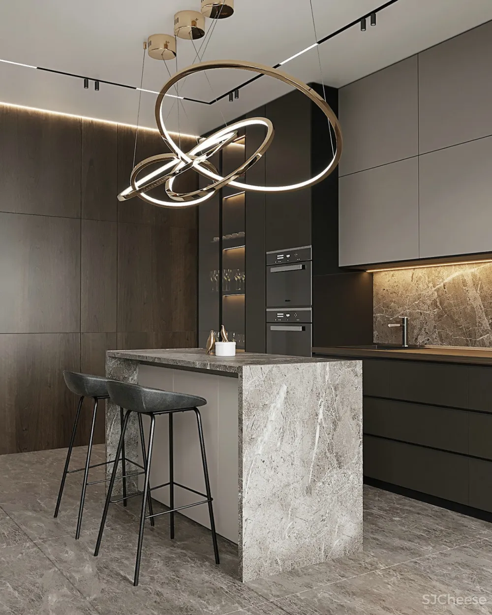 质感的舒适，高级无色系的自然居所