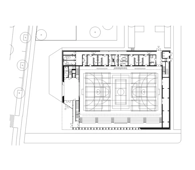Sports Center in Neudorf Atelier Zündel Cristea