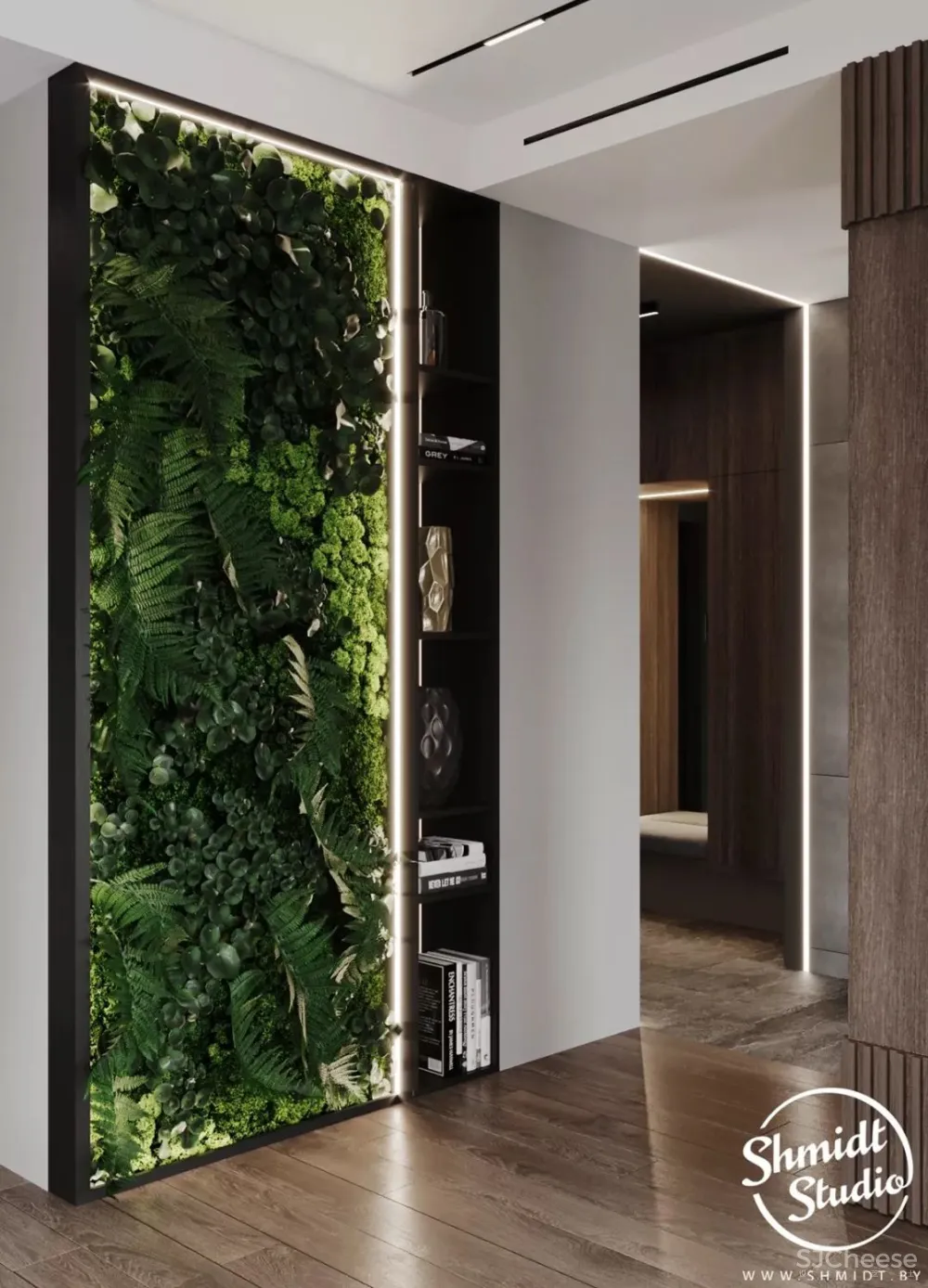 优雅时尚的高级灰 莫斯科轻奢质感住宅 Gennady Shmidt