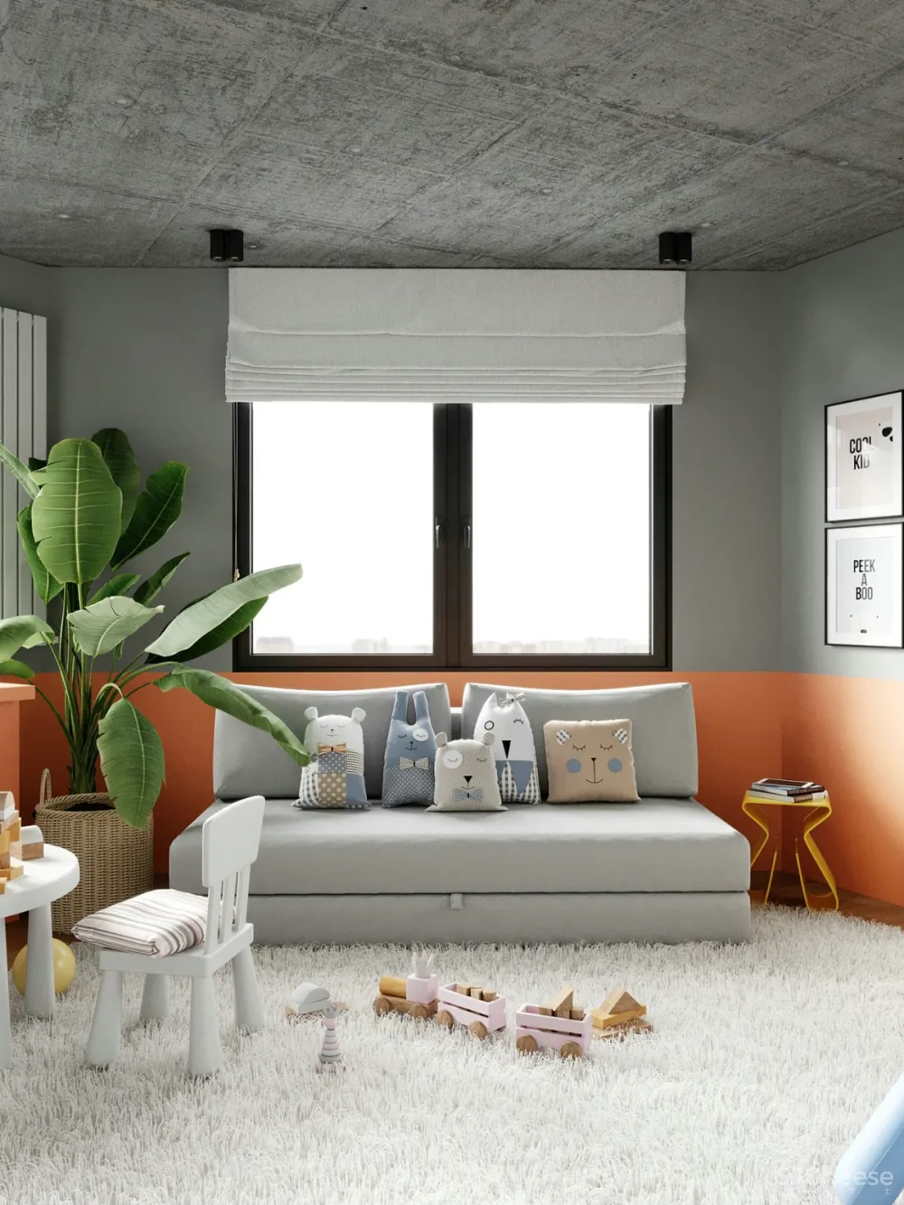 北欧居所遇上工业元素的精致美，随性的家