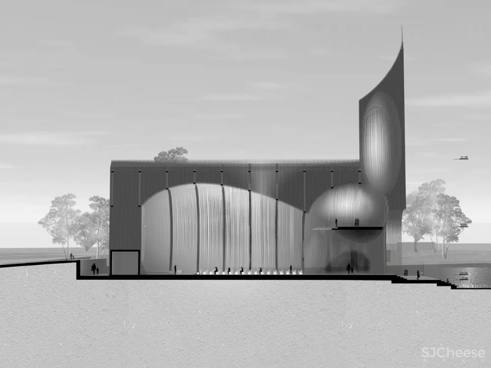 Büro Ziyu Zhuang and RSAA Reimagine the Basilica With Modernized Church in China