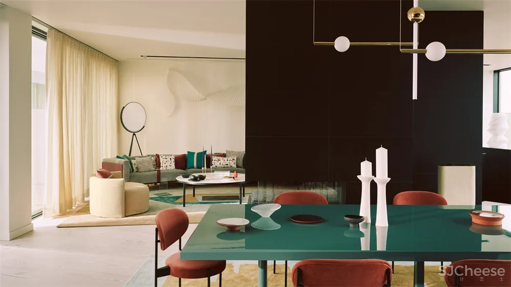 伦敦原BBC总部大楼顶层公寓设计 Waldo Works