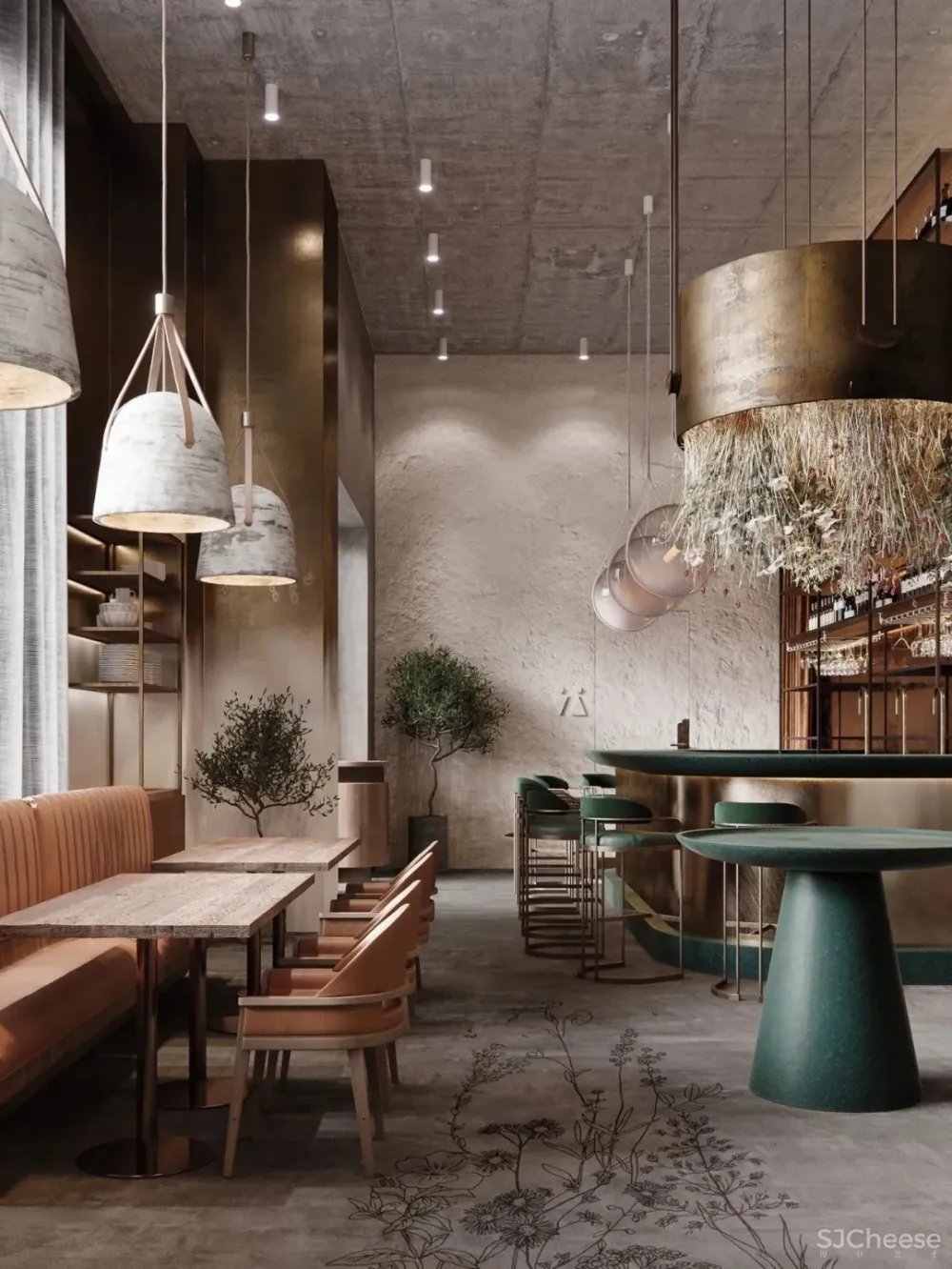 这样的餐厅设计,看第一眼就震惊了 Asthetíque Group