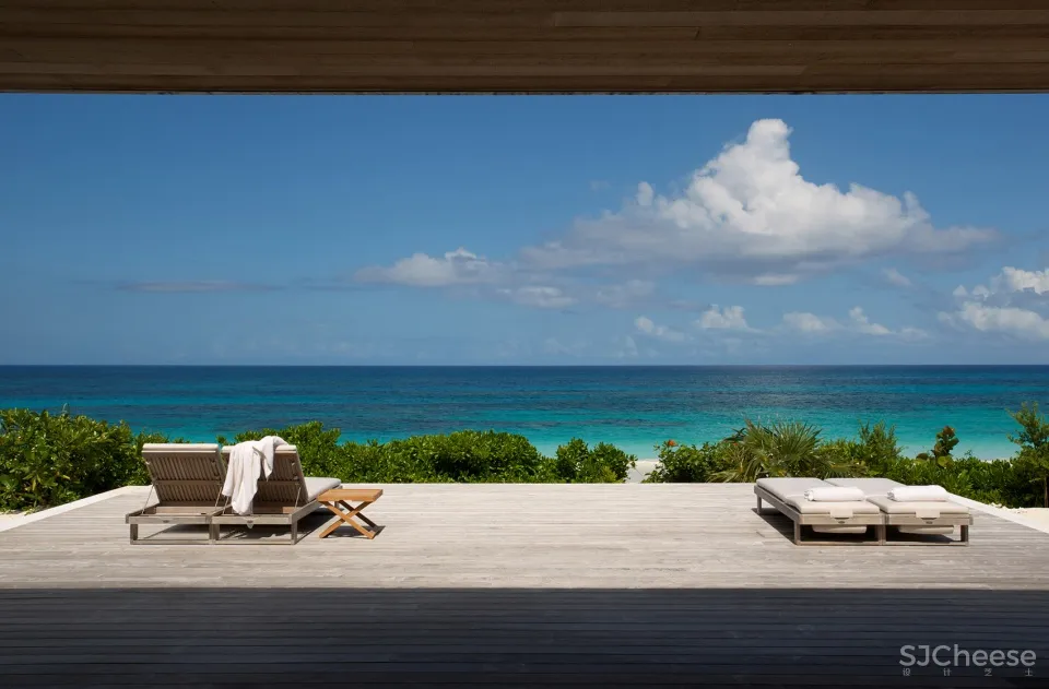 巴哈马沙丘上的面朝大海的优雅住宅 Oppenheim Architecture