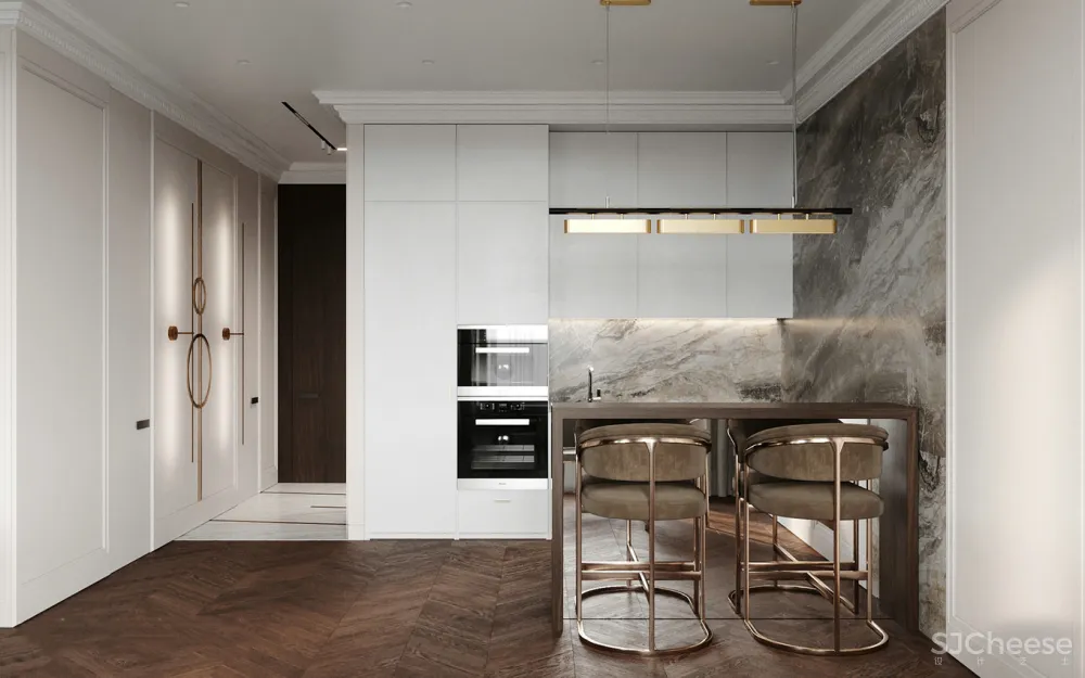 现代轻奢的质感美，极具特色化的居所！