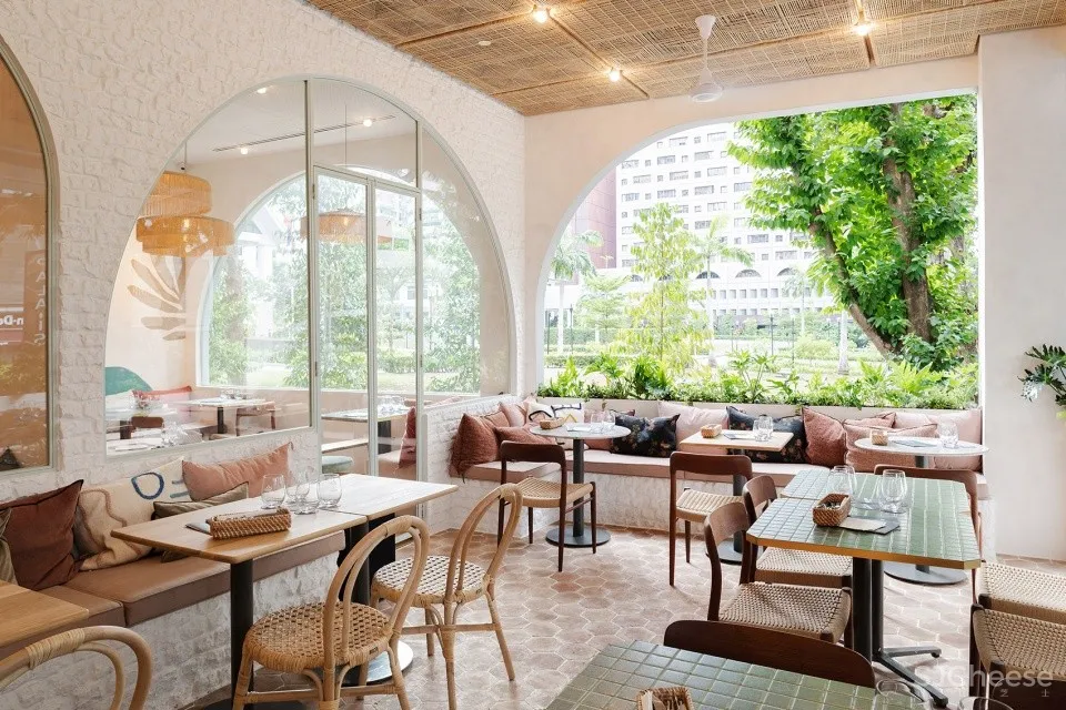 新加坡Merci Marcel咖啡厅酒吧Orchard路店 HUI DESIGNS