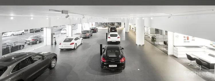 渗透品牌文化的保时捷里斯本中心 OW arquitectos