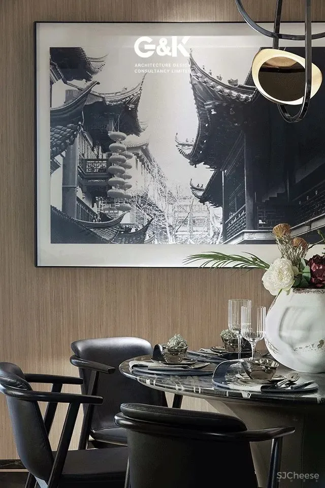 上海复地雅园公馆:黑白摩登,人文写境 G K桂睿诗设计