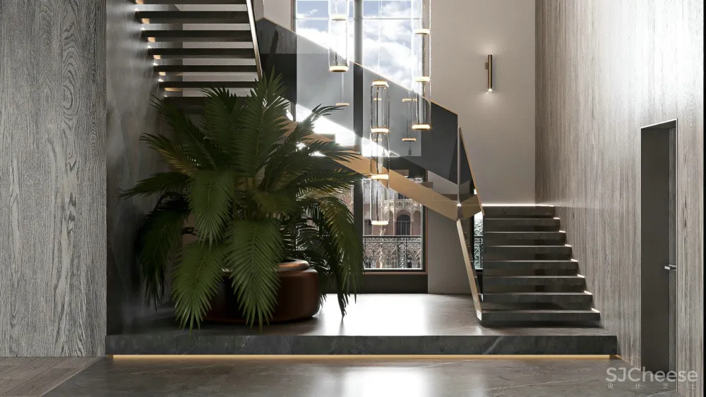 质感现代居所，大气而舒适的自然美