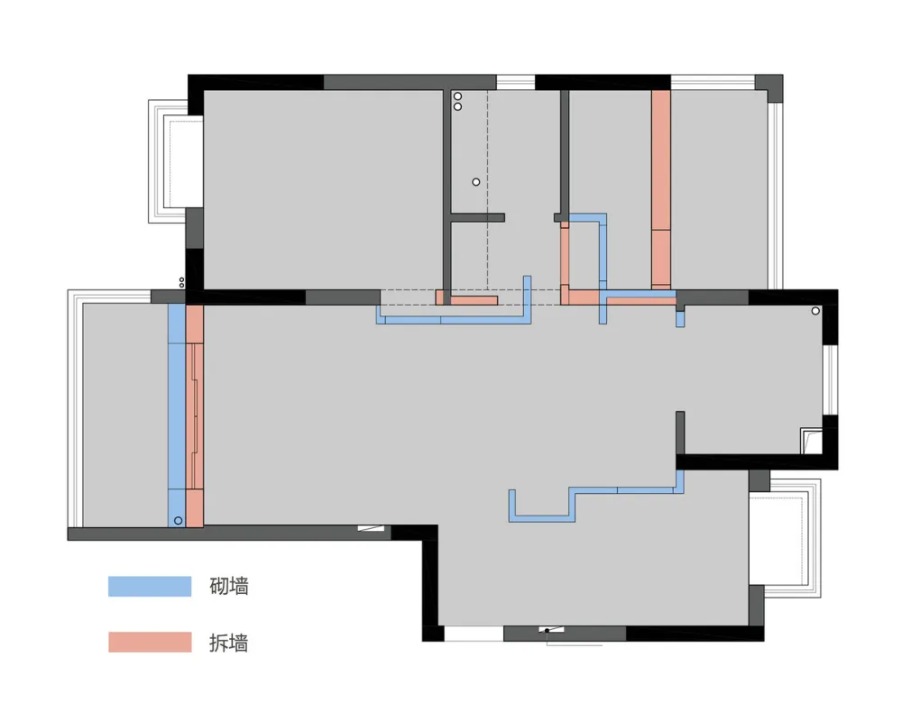 现代风简洁私宅 壹石设计