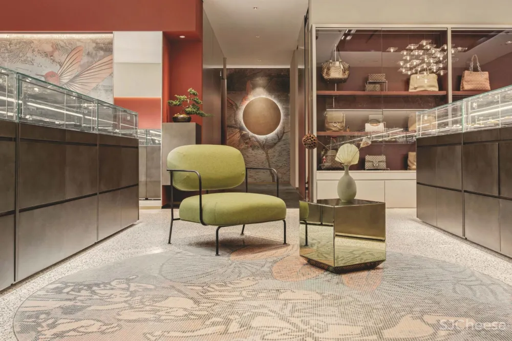 400㎡“华夏典当行品真阁”概念旗舰店 八荒设计