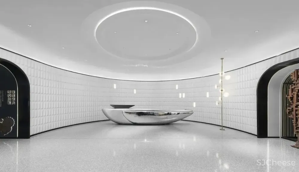 世茂璀璨时代售楼处——一场过去与未来的空间对话 孙文设计