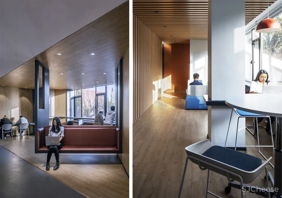 清华大学第四教学楼室内空间改造