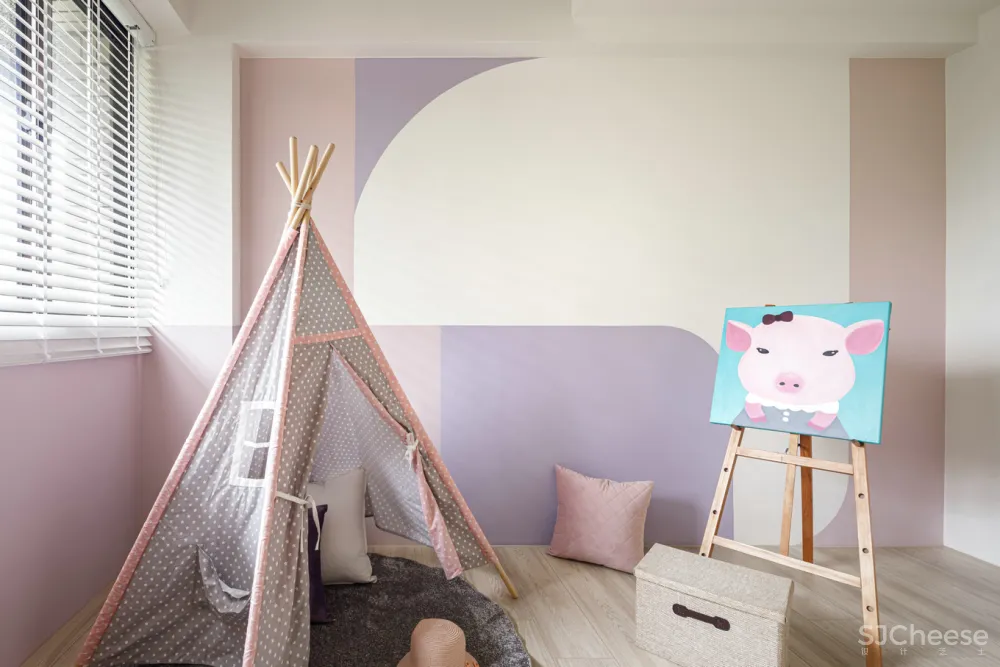 现代简约住宅,时尚色彩超赞! 寓子设计