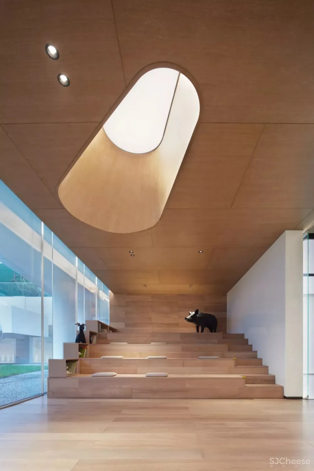 极简白 灰砖,格调十足的先锋艺术馆! 共生形态