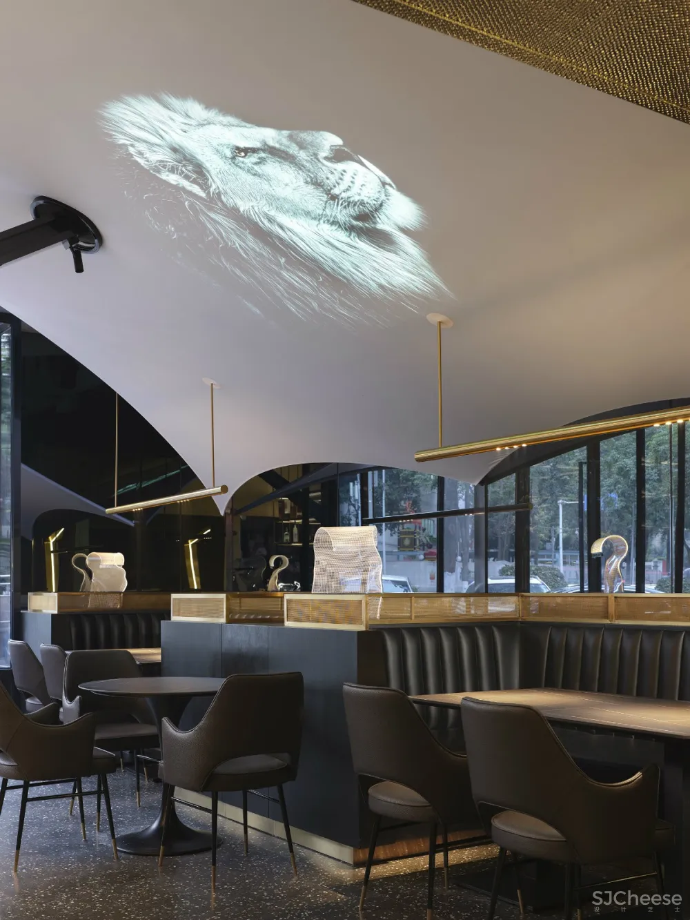 250㎡工业风餐厅 成都BDD布道设计