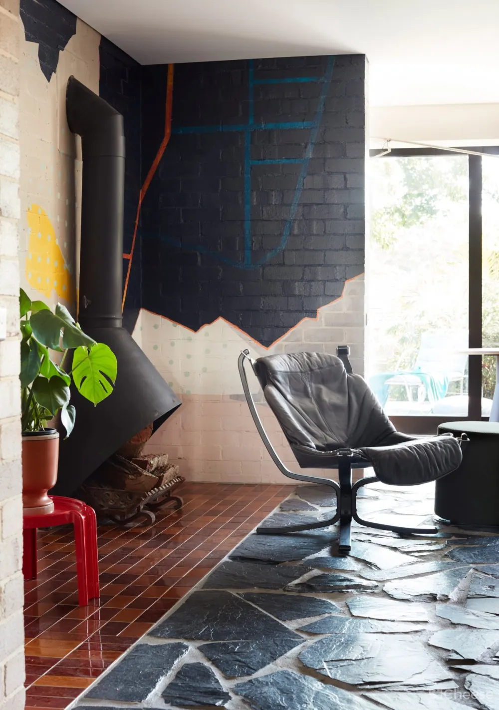 Amber Road | Polychrome House , 现代色彩丰富的艺术之家