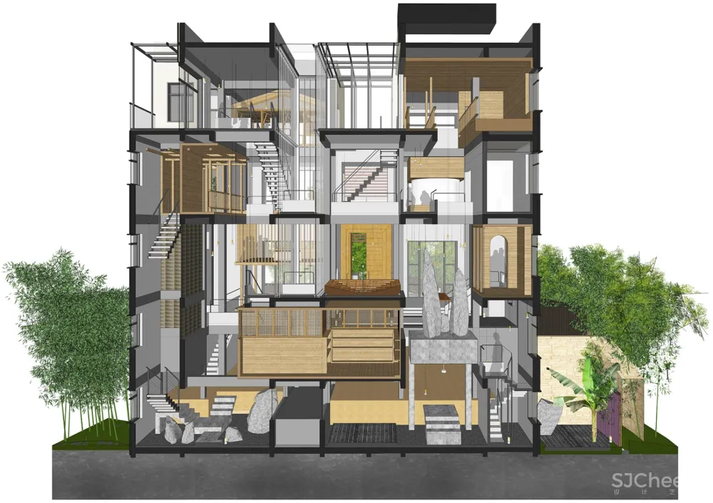 富春山麓文人新世代美术馆,浙江 / 董莳 + 赵迦