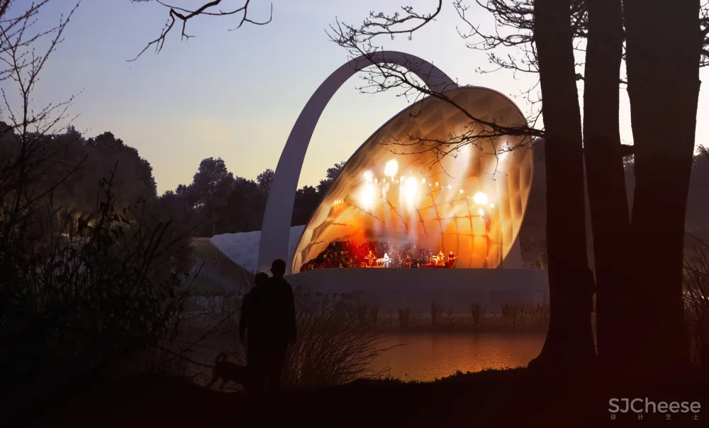 Flanagan Lawrences New Summer Theatre in Szczecin Reimagines an Outdoor Performance Space from 1976