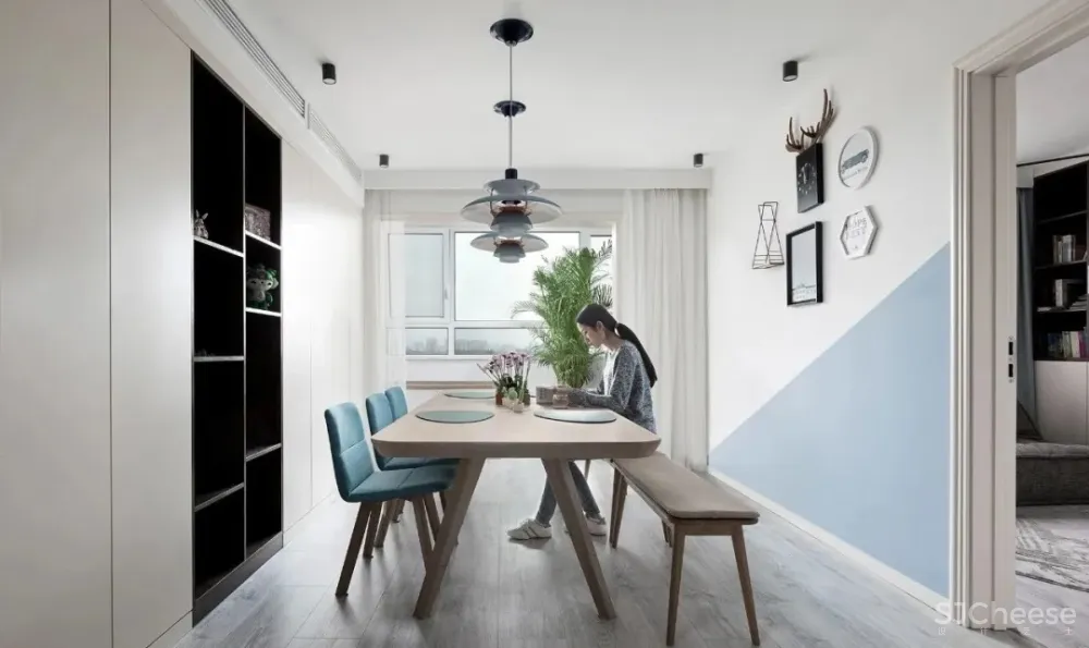 120平简约三口之家，儿童房空间利用高 玖雅设计