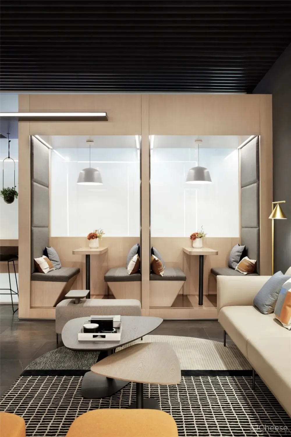 运河万科中心办公样板间