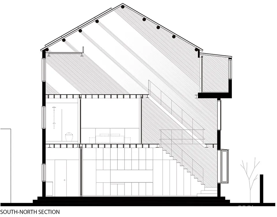 上海130㎡3层老房子改造 一岸建筑