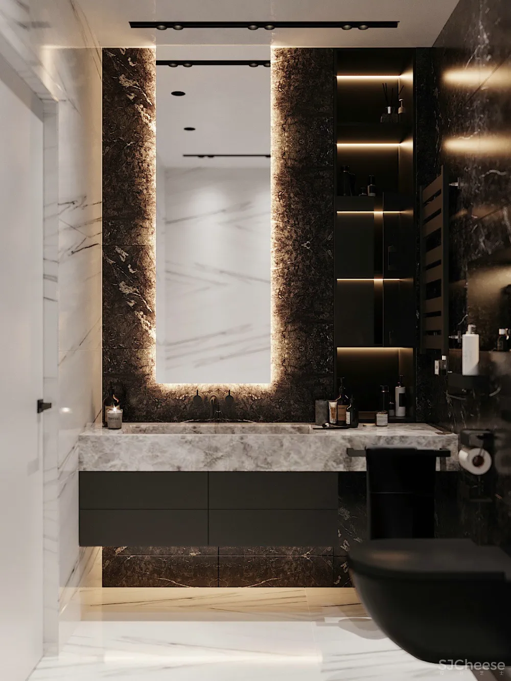 质感的舒适，高级无色系的自然居所