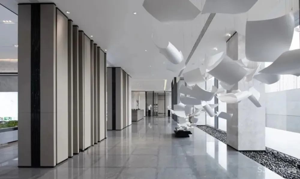 简素平和，光之艺术语境 大伟设计