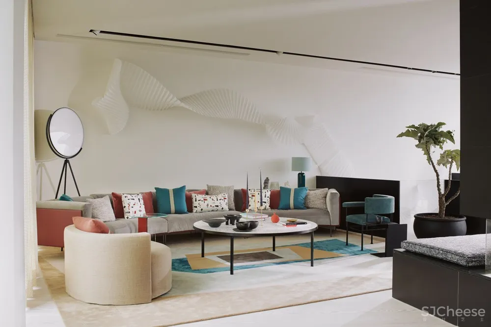 伦敦原BBC总部大楼顶层公寓设计 Waldo Works