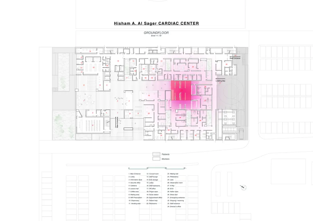 Hisham A. Alsager Cardiological Hospital AGi Architects