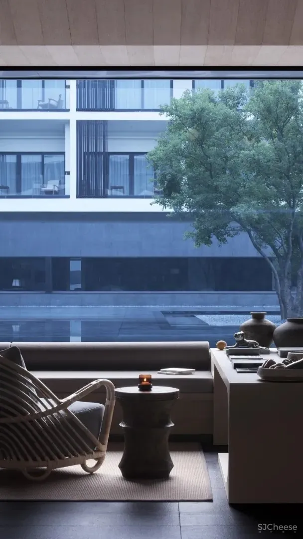 别具一格的现代酒店景观风情 水平线设计