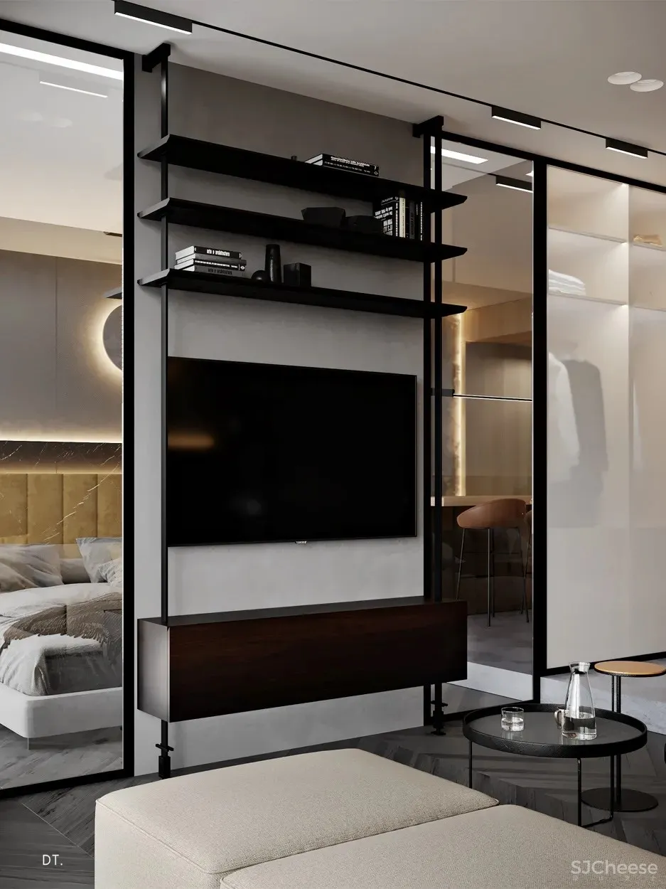 小户型·60m²现代轻奢公寓