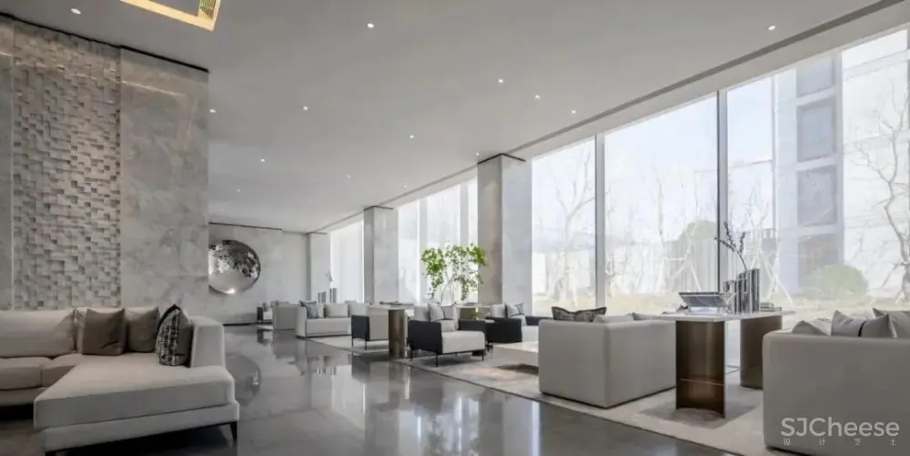 简素平和，光之艺术语境 大伟设计