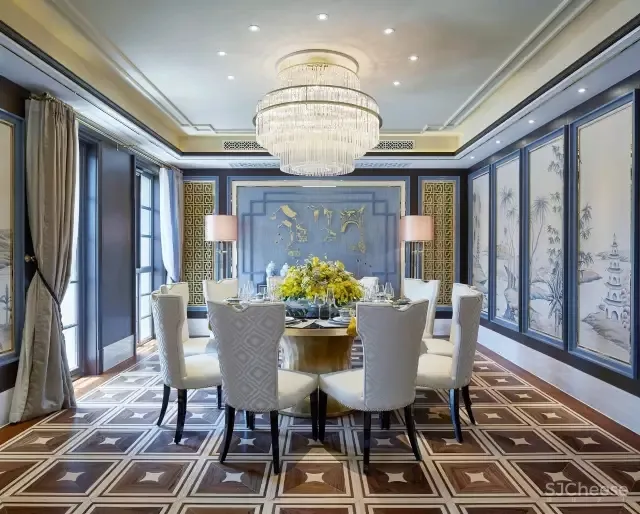 绿城百合花园新中式会所 TRD 中合深美