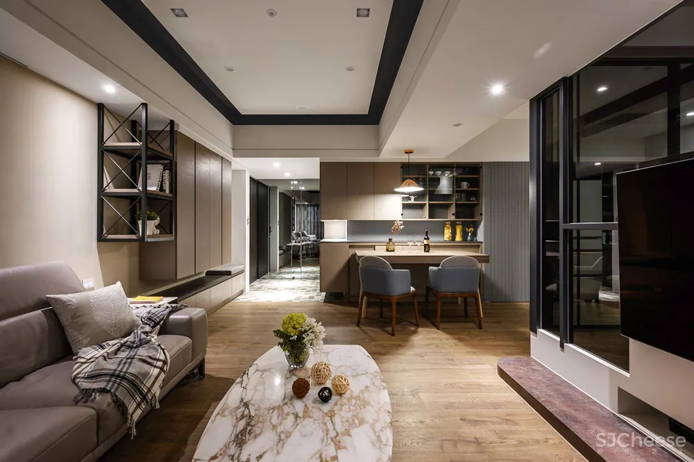 暖灰色雅致住宅,追求自然本真之美!