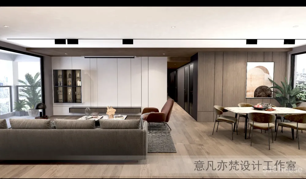 首发 | 高级黑+木纹质感,极简设计的新境界!【意凡亦梵新作】